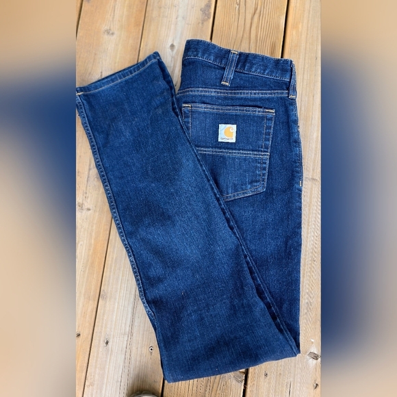 Carhartt Straight Leg rugged flex Jeans, 32/34 Excellent Condition, 85 %  Cotton - Picture 7 of 16